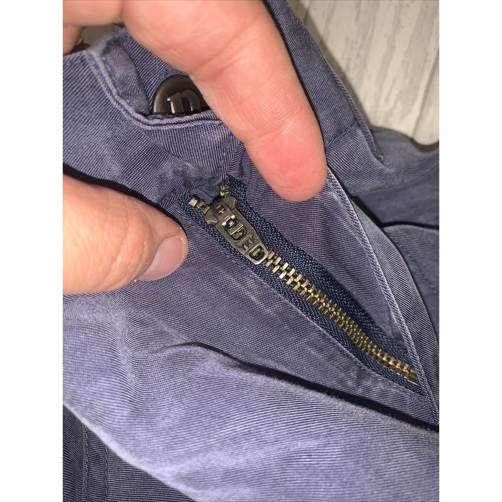 Womens Size 0 Patagonia Twill Joggers Blue EUC - Picture 6 of 7
